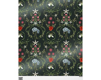 Elegant Floral Gift Wrap Papers | Ideal for Birthdays, Weddings, Holidays, Eco-Friendly, Decorative Wrapping