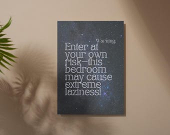 Bedroom poster