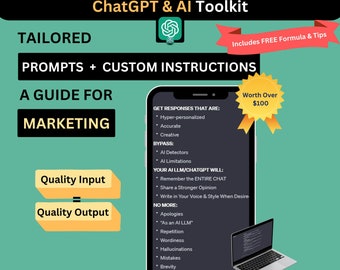 AI & ChatGPT-toolkit voor marketing: gepersonaliseerde gids voor marketingprofessionals met specifieke vragen en aangepaste instructies | Meester-AI