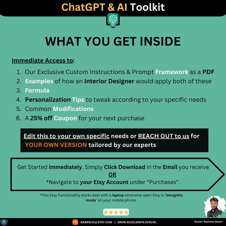 AI & Chatgpt Toolkit for Interior Designers: Personalized Guide for How ...