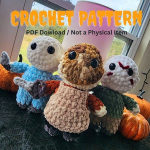 Baby Slasher Pattern Pack Häkelanleitung Sofort Download, Halloween Häkelanleitung, Amigurumi