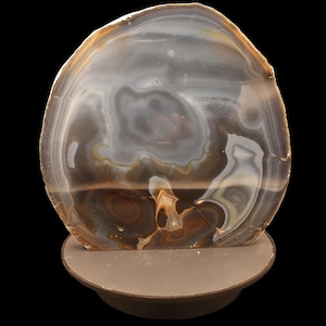 Large Agate Cut Base | Brazilian Agate | Polished Agate | Natural Agate | Crystals