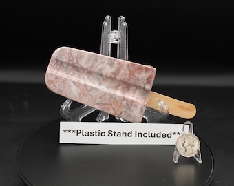 Sun Stone Popsicle | Crystal Ice cream bar | crystal food | crystal decorations | Summer decor | ice cream decor | crystal gifts |
