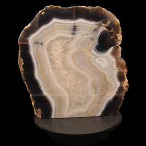 Large Agate Cut Base | Brazilian Agate | Polished Agate | Natural Agate | Crystals