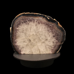 Large Agate Cut Base | Brazilian Agate | Polished Agate | Natural Agate | Crystals