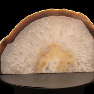 Large Agate Cut Base | Brazilian Agate | Polished Agate | Natural Agate | Crystals