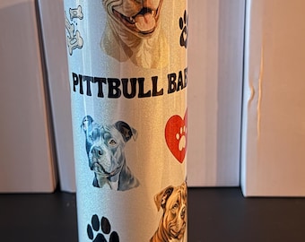 Vaso Pitbull Baby de 20 oz