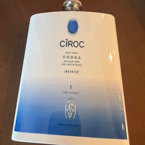 Ciroc Vodka 8 oz Hip Flask