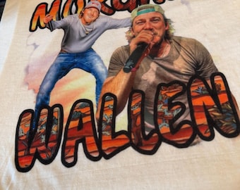 Talla extragrande para adultos de la camiseta Morgan Wallen