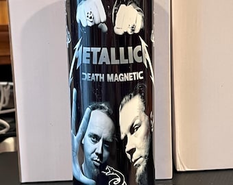 Vaso con altavoz Bluetooth Metallica de 20 oz