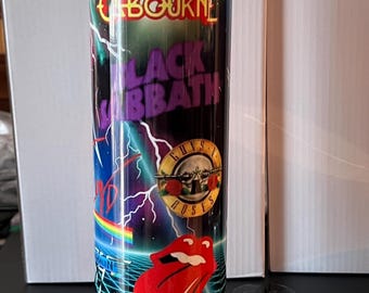 Divers Rock Bands - Gobelet haut-parleur Bluetooth, 20 oz