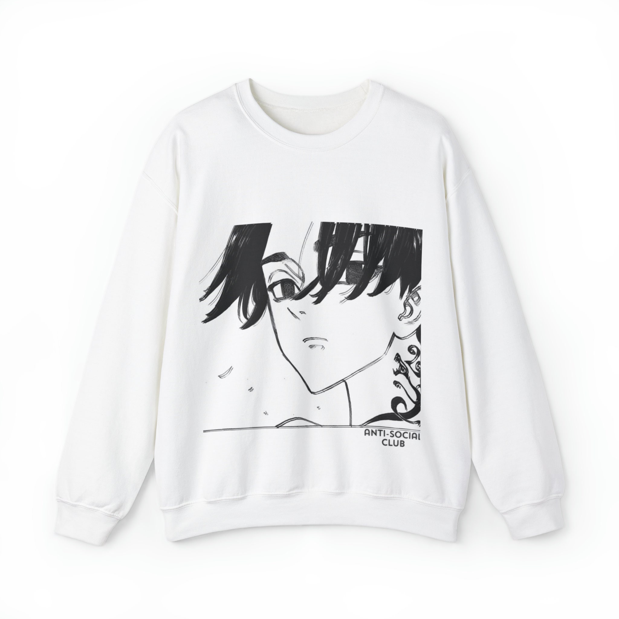 Anti anime shop anime club hoodie
