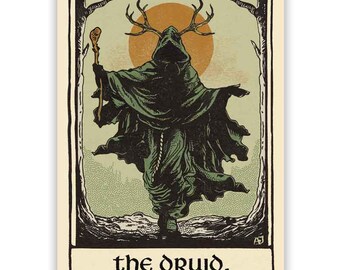 Druid - Art Print - Tarot of Roles