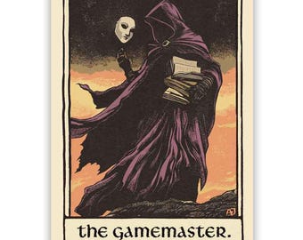 Gamemaster - Art Print - Tarot of Roles