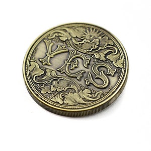 Coin of Questions - Dnd / RPG 5e DM Roleplay Coin for Tabletop / LARP ...