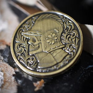Coin of Life and Death - DnD / RPG 5e DM Roleplay Coin for Tabletop / LARP