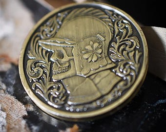 Moneda de Vida y Muerte - DnD / RPG 5e Moneda de rol DM para juegos de mesa / LARP