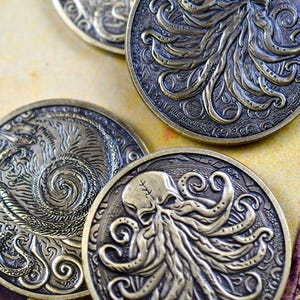 Coin of Horrors - Kickstarter Edition - DnD / RPG 5e DM Roleplay Coin for Tabletop / LARP