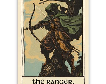 Ranger - Impression d'art - Tarot des rôles