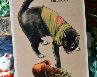 Le chat druide - Impression artistique