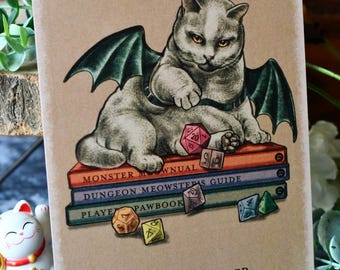 Le chat meneur de jeu - Impression artistique
