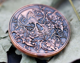 Moneda de Festín y Hambruna - DnD / RPG 5e Moneda de rol de DM para juegos de mesa / LARP