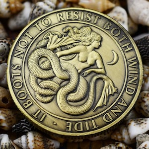 Coin of Fate - DnD / RPG 5e DM Roleplay Coin for Tabletop / LARP