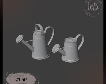 Regadera para casa de muñecas a escala 1:6. Archivo STL descargable para impresión 3D.
