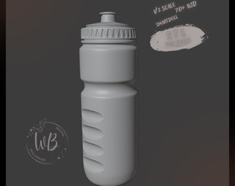 Water Bottle for Smartdoll and BJD (Digital STL File)