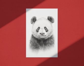 Downloadable Digital Print, Animal poster, Phone Background, Panda, Digital print, Room decor, Wall art, Large Print 11x17 inches