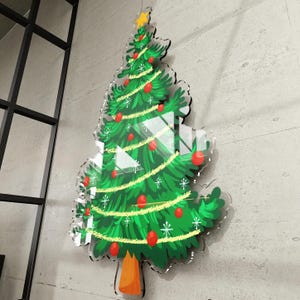 Forest Glow - Decorazioni murali moderne in vetro di qualità, stampe digitali minimaliste, arte in stile boho, vetro acrilico, design murale personalizzato