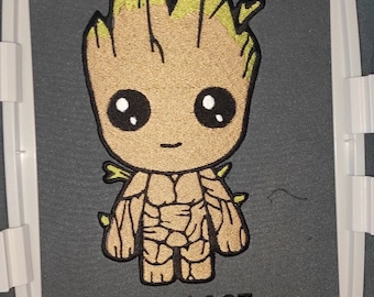 Groot Design for embroidery machine - Groot from the film Guardians of the Galaxy