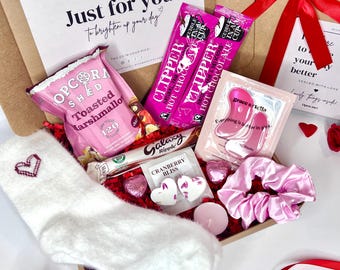 Get Well Soon Gift Box: Socks, Treats, Pamper Hamper