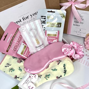SPA & RELAXATION Spa gift box for women, Birthday pamper hamper gift set for her, Home Spa Gift Set, Women Pamper Gift, Home Spa Gift
