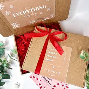 Christmas Box, Christmas Treat Box, Christmas Gift Box, Christmas Gift for Her, Christmas Letterbox Gift, Xmas Box, Ladies Christmas Gift