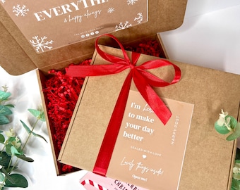 Christmas Box, Christmas Treat Box, Christmas Gift Box, Christmas Gift for Her, Christmas Letterbox Gift, Xmas Box, Ladies Christmas Gift