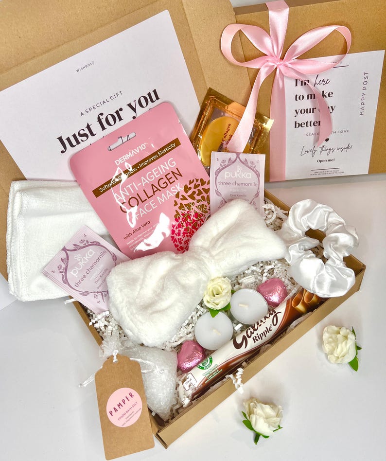 Bride Pamper Gift, Bridal Gift Hamper, Wedding Pamper Box, Bridal Spa ...