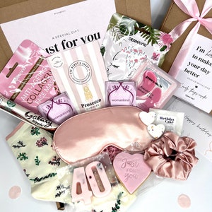Cadeaux pour 40 ans pour femme, Coffret 40 ans, Cadeau pour femme 40 ans, Cadeau 40 ans pour elle, Coffret gourmandises 40 ans, Cadeau 40 ans pour femme