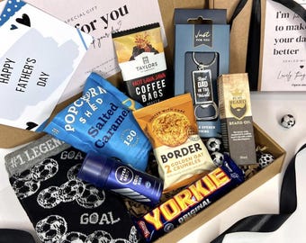 Fathers Day Gift Box, Dad Gifts, Fathers Day Pamper Hamper, Dad Present, Father's Day Gift Ideas, Dad Birthday Gift, Personalised Dad Box