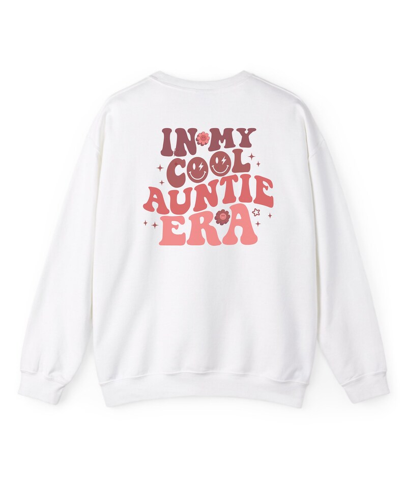 Cool Aunt Sweatshirt, cool aunt gift, cool aunt crewneck, cool aunts club, aunt gift, Aunt era, era shirt,gift, cool aunt sweater, cool aunt image 5
