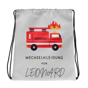 Sac de sport de rechange « Pompiers », personnalisable