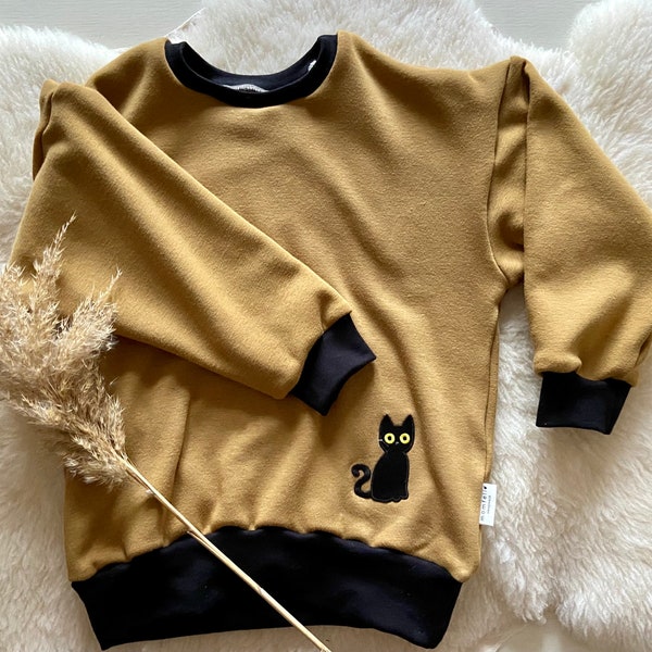 Sweater Katze, braun