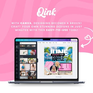 June Raffle Giveaway Flyer, Summer Raffle Giveaway Flyer, June Giveaway ...