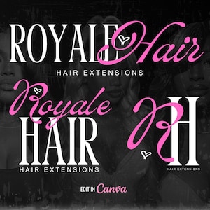 Logo-Design, Logo Vorlage, DIY Beauty Logo, Haar Logo, Lash Logo, MUA Make-up Logo, Nägel Logo, Braid Logo, Logo-Design Individuell für Businesse