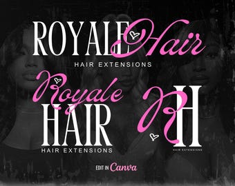 Logo Design, Logo Template, DIY Beauty Logo, Hair Logo, Lash Logo, MUA Makeup Logo, Nails Logo, Braid Logo, Logo Design Custom For Businesse