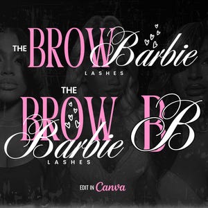 Logo-Design, Logo Vorlage, DIY Beauty Logo, Haar Logo, Lash Logo, MUA Make-up Logo, Nägel Logo, Braid Logo, Logo-Design Individuell für Businesse