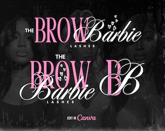 Logo Design, Logo Template, DIY Beauty Logo, Hair Logo, Lash Logo, MUA Makeup Logo, Nails Logo, Braid Logo, Logo Design Custom For Businesse