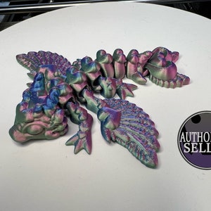 Articulated Tiny Heart Dragon - Fidget/sensory toy - Cinderwing3D authorised seller