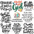 Religious Bundle Kids Christian Svg, Baby Blessing Scripture Bundle, Nursery Bible Verse Bundle, Christian Quotes Svg, Christian Baby Svg product logo