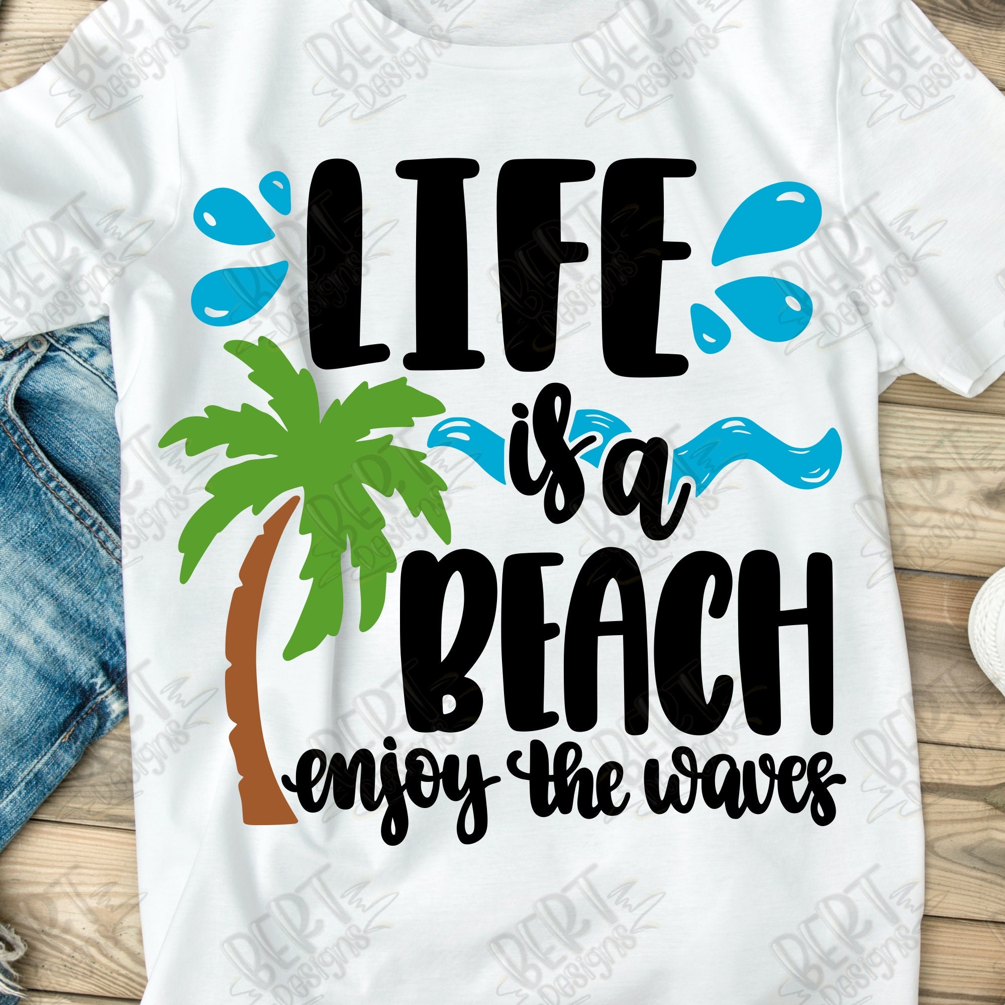 Beach Quotes Bundle Svg Summer Life Svg Bundle Waves Quotes Set Svg ...